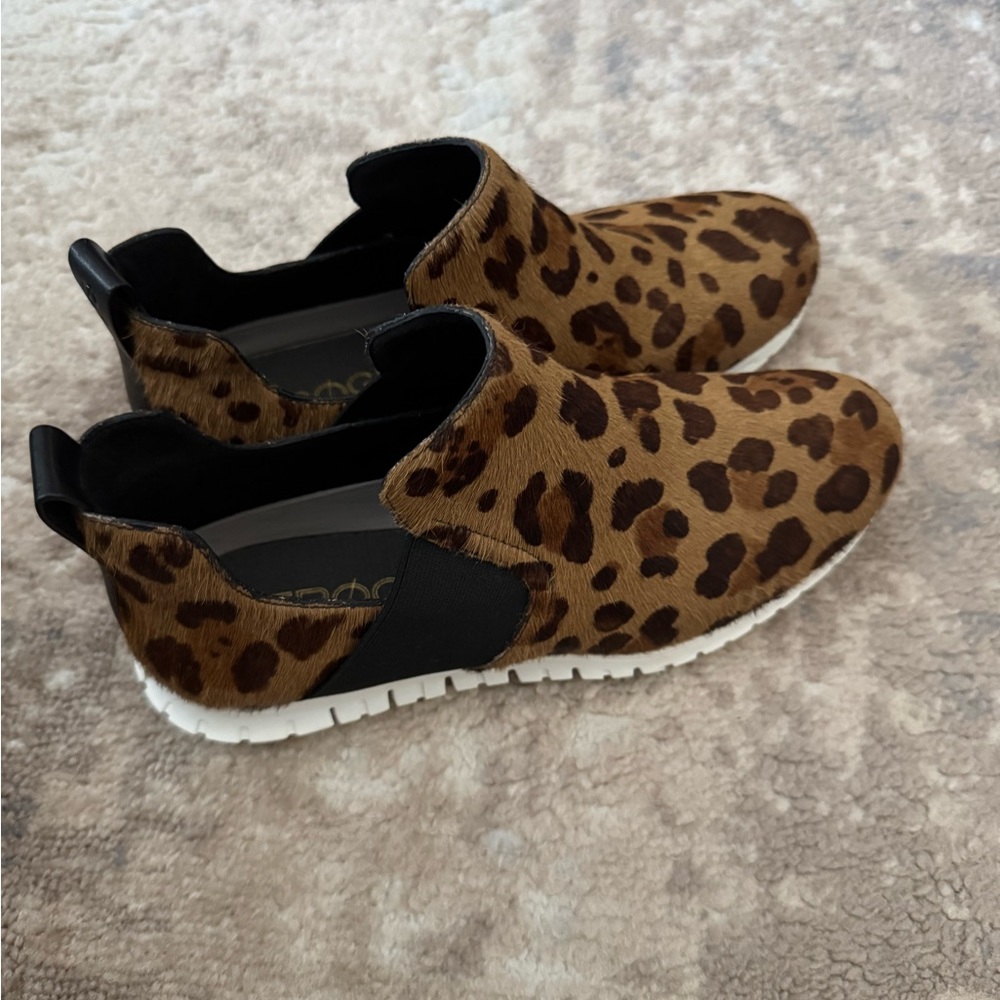 Cole Hahn Zerogrand Leopard Print Slip-On Sneakers